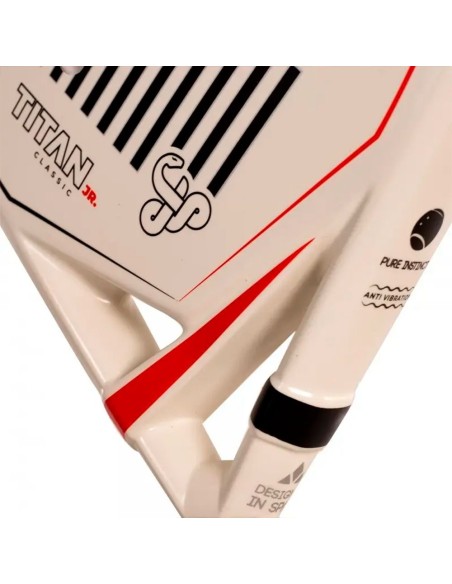 Vibor-A Titan Junior Classic White 2025 | Ofertas de pádel